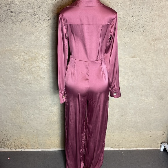 Fashion, nova satin jumpsuit - Picture 6 of 6